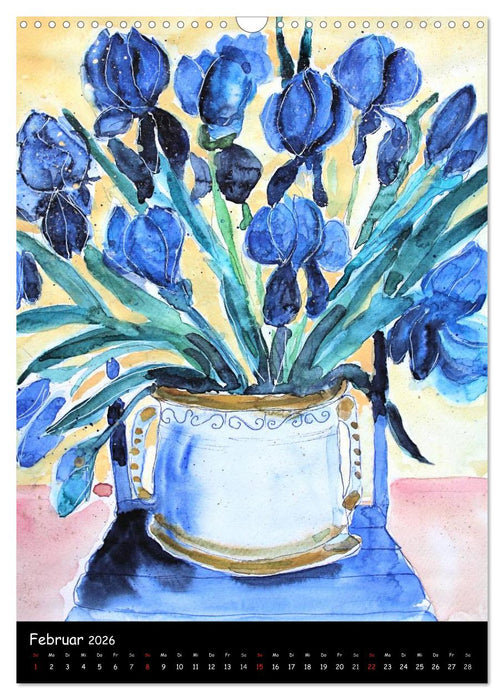 Impressionen in Aquarell (CALVENDO Wandkalender 2026)