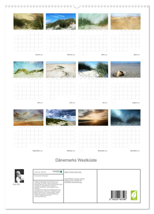 Dänemarks Westküste (CALVENDO Premium Wandkalender 2026)