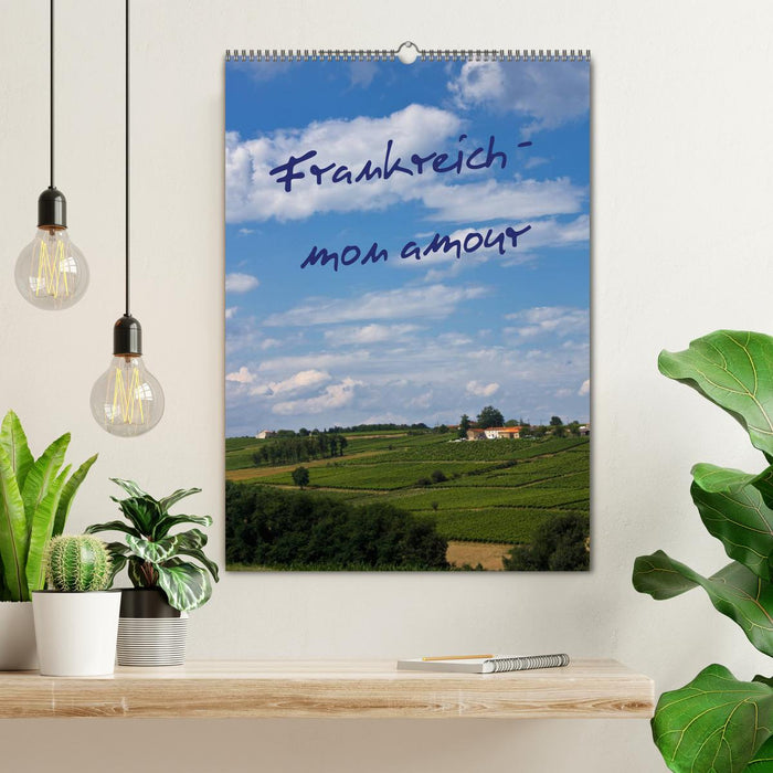 Frankreich - mon amour (CALVENDO Wandkalender 2026)