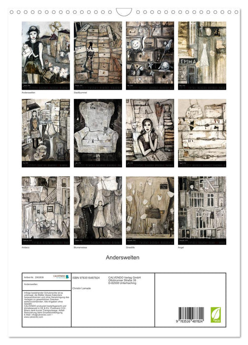 Anderswelten (CALVENDO Wandkalender 2026)