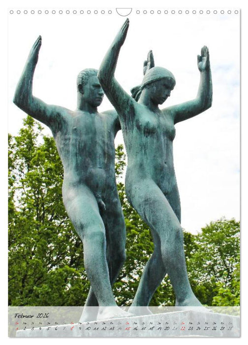 Vigeland (CALVENDO Wandkalender 2026)