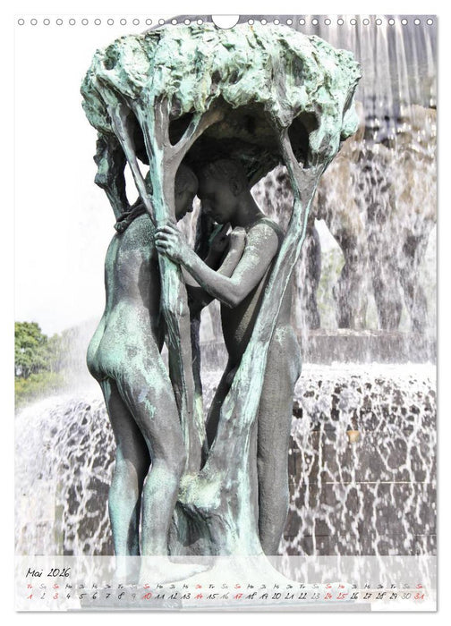 Vigeland (CALVENDO Wandkalender 2026)