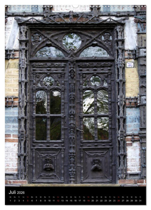 Schöne Türen (CALVENDO Premium Wandkalender 2026)