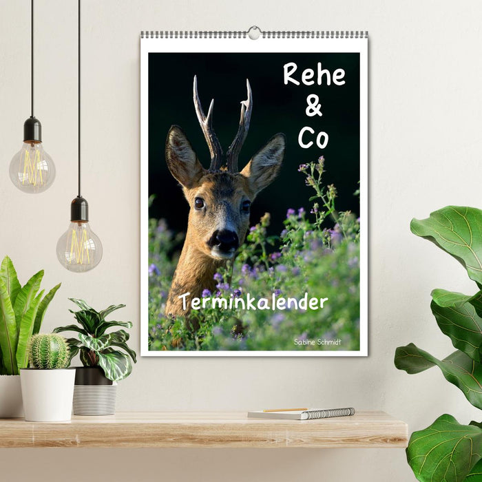 Rehe & Co / Planer (CALVENDO Wandkalender 2026)