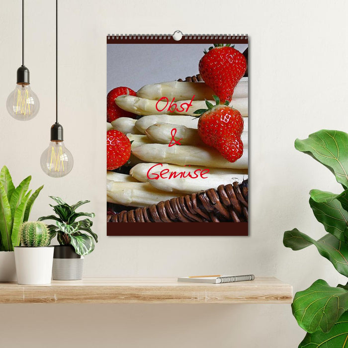 Obst und Gemüse (CALVENDO Wandkalender 2026)