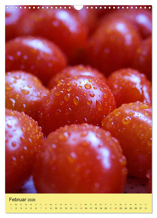 Obst und Gemüse (CALVENDO Wandkalender 2026)