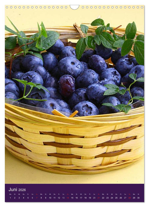 Obst und Gemüse (CALVENDO Wandkalender 2026)