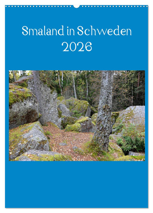 Smaland in Schweden 2026 (CALVENDO Wandkalender 2026)