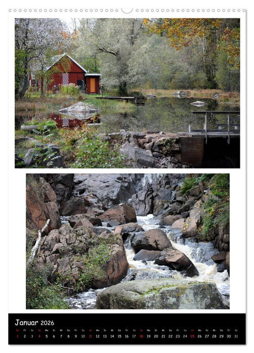 Smaland in Schweden 2026 (CALVENDO Wandkalender 2026)