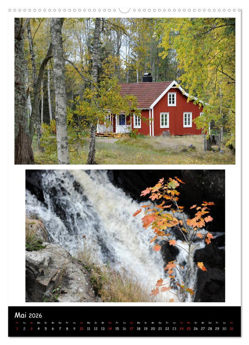 Smaland in Schweden 2026 (CALVENDO Wandkalender 2026)