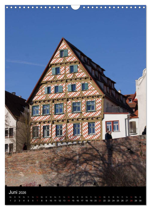 Ulm an der Donau (CALVENDO Wandkalender 2026)