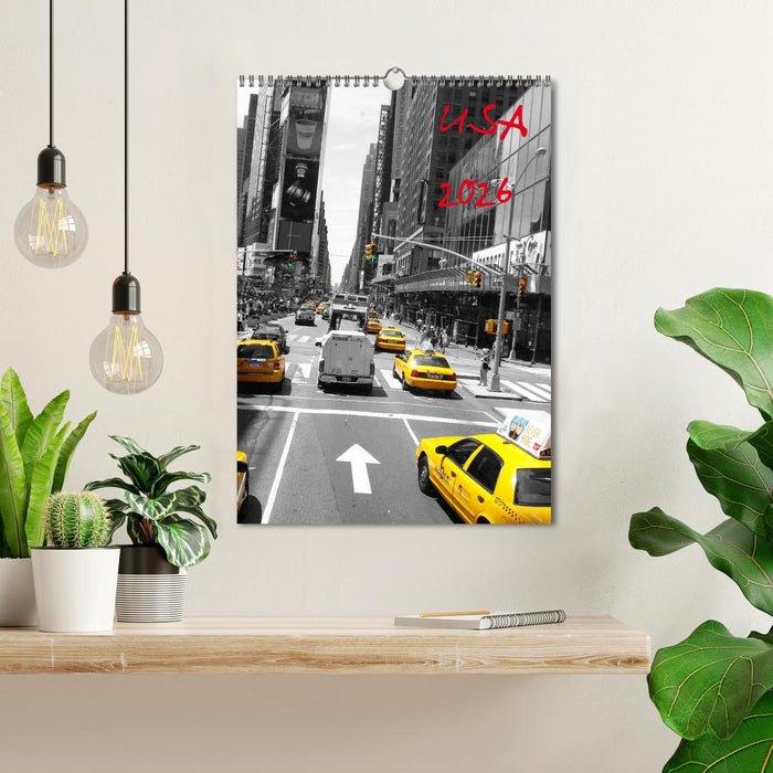 USA 2026 (CALVENDO Wandkalender 2026)