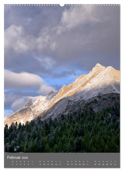 Bergwelt im Licht (CALVENDO Wandkalender 2026)