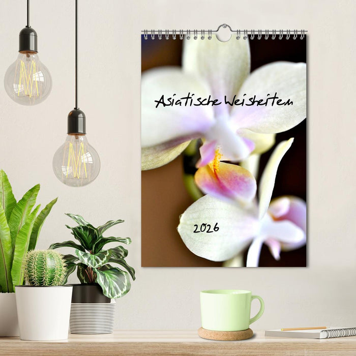 Asiatische Weisheiten (CALVENDO Wandkalender 2026)