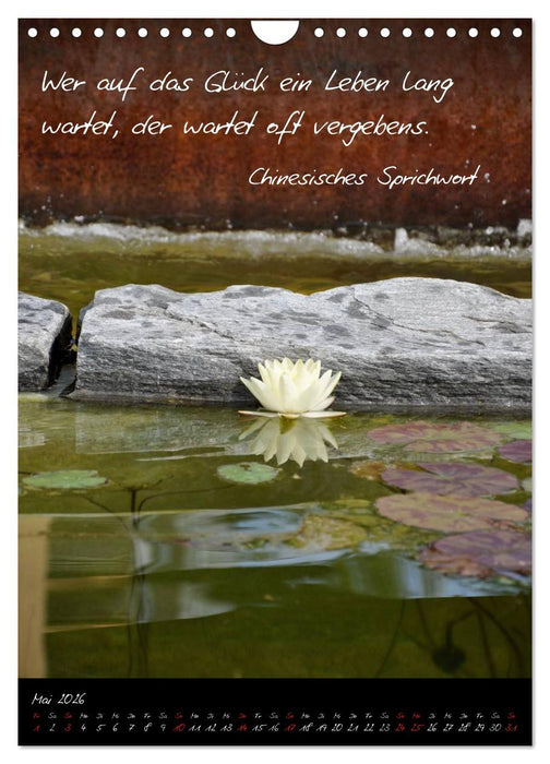 Asiatische Weisheiten (CALVENDO Wandkalender 2026)
