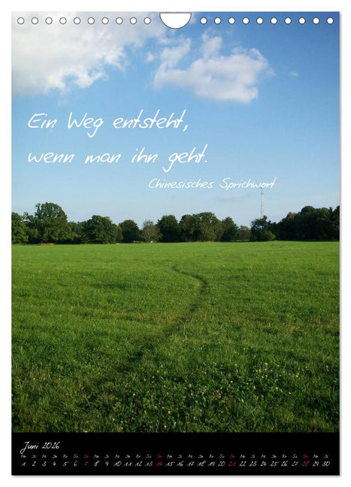 Asiatische Weisheiten (CALVENDO Wandkalender 2026)