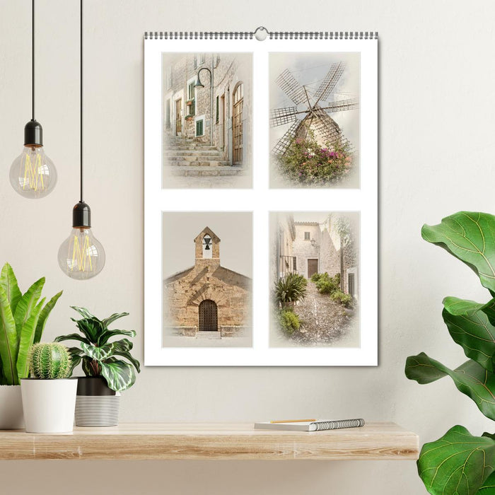 Durch das romantische Mallorca (CALVENDO Wandkalender 2026)