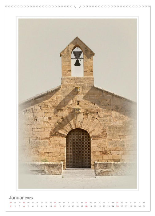 Durch das romantische Mallorca (CALVENDO Wandkalender 2026)