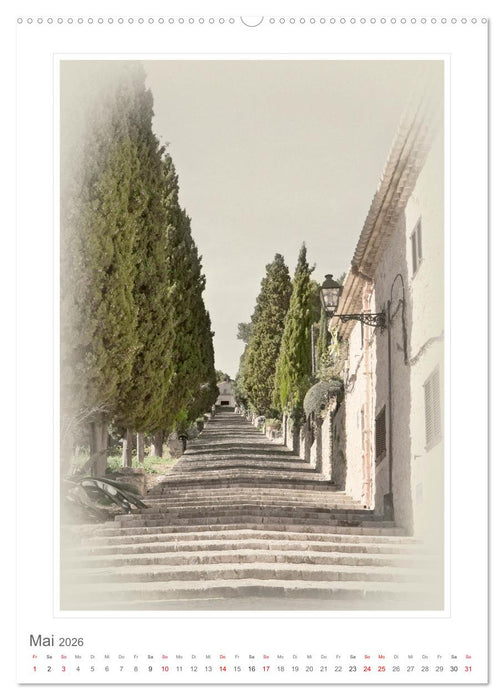 Durch das romantische Mallorca (CALVENDO Premium Wandkalender 2026)