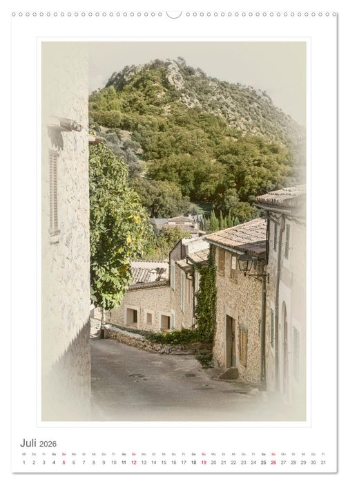 Durch das romantische Mallorca (CALVENDO Premium Wandkalender 2026)
