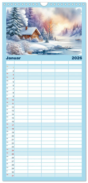 KINDERLAND (CALVENDO Familienplaner 2026)