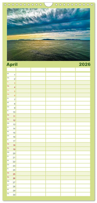 Von Vancouver nach Alaska (CALVENDO Familienplaner 2026)