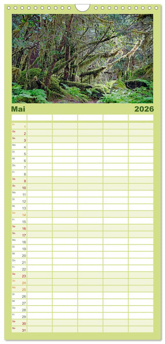 Von Vancouver nach Alaska (CALVENDO Familienplaner 2026)