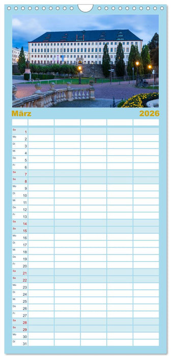 Residenzstadt Gotha - Reise durch das schöne Thüringen (CALVENDO Familienplaner 2026)