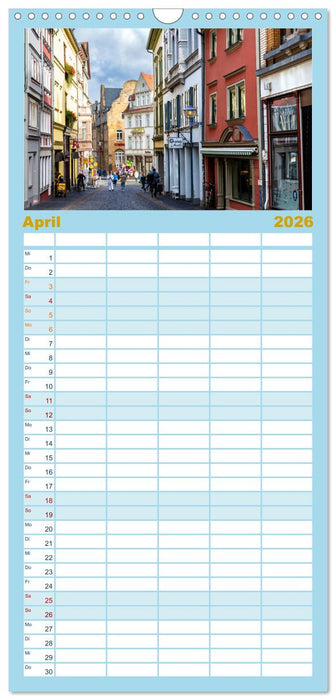 Residenzstadt Gotha - Reise durch das schöne Thüringen (CALVENDO Familienplaner 2026)