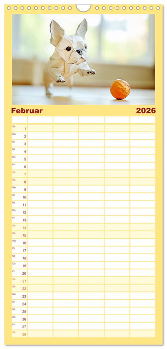 Wenn Papier zum Leben erwacht (CALVENDO Familienplaner 2026)