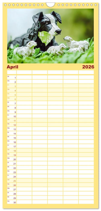 Wenn Papier zum Leben erwacht (CALVENDO Familienplaner 2026)