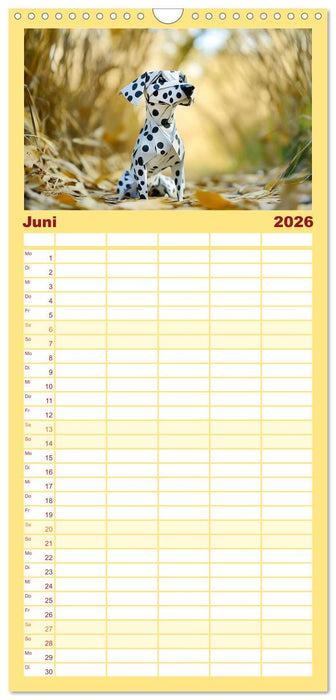 Wenn Papier zum Leben erwacht (CALVENDO Familienplaner 2026)