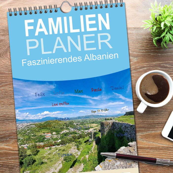 Faszinierendes Albanien (CALVENDO Familienplaner 2026)