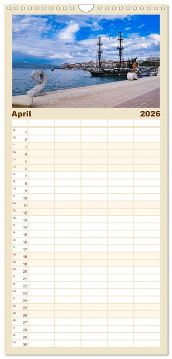 Faszinierendes Albanien (CALVENDO Familienplaner 2026)