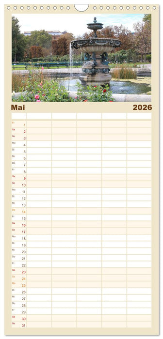 Bezauberndes Wien (CALVENDO Familienplaner 2026)