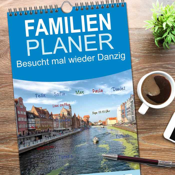 Besucht mal wieder Danzig (CALVENDO Familienplaner 2026)