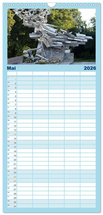 Besucht mal wieder Danzig (CALVENDO Familienplaner 2026)