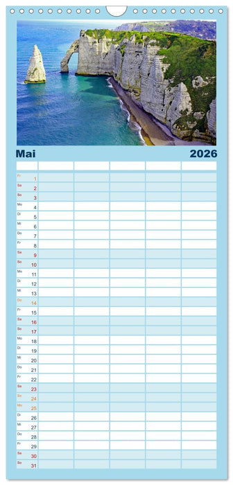 Faszination Frankreich (CALVENDO Familienplaner 2026)