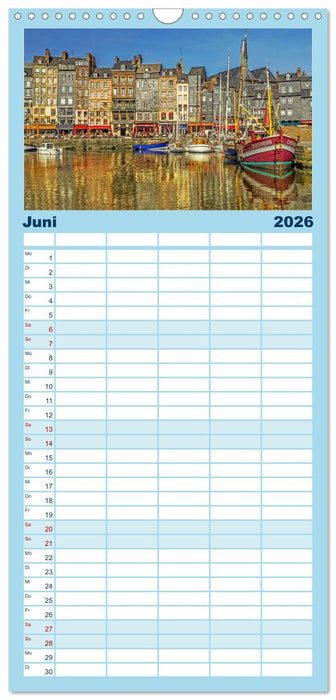 Faszination Frankreich (CALVENDO Familienplaner 2026)