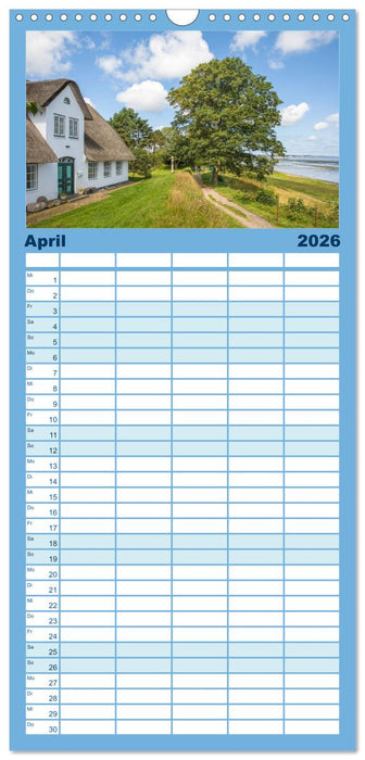 Sylt süchtig (CALVENDO Familienplaner 2026)