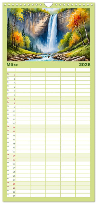 Reise durch Ungarn (CALVENDO Familienplaner 2026)