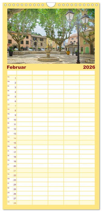 Orange - Die antike Stadt in der Provence (CALVENDO Familienplaner 2026)