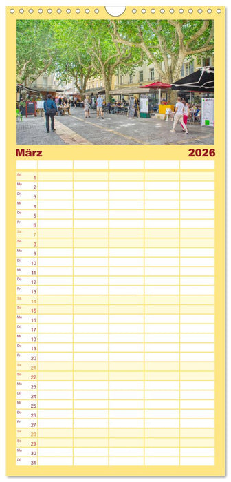 Orange - Die antike Stadt in der Provence (CALVENDO Familienplaner 2026)