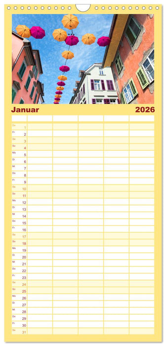 Bregenz am Bodensee (CALVENDO Familienplaner 2026)