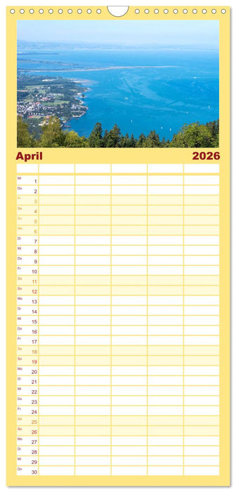 Bregenz am Bodensee (CALVENDO Familienplaner 2026)