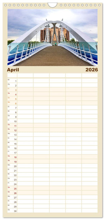 Faszination Manchester (CALVENDO Familienplaner 2026)