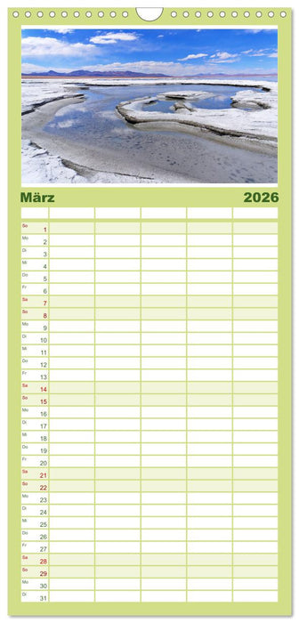 Entdecke Bolivien (CALVENDO Familienplaner 2026)