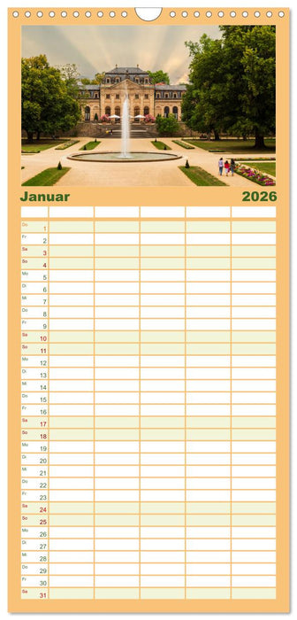 Fulda in Bildern - Das Herz Hessens (CALVENDO Familienplaner 2026)