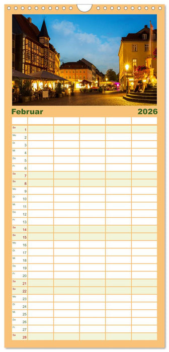 Fulda in Bildern - Das Herz Hessens (CALVENDO Familienplaner 2026)