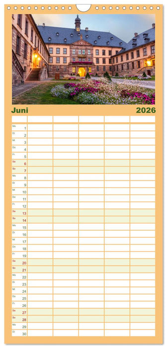 Fulda in Bildern - Das Herz Hessens (CALVENDO Familienplaner 2026)